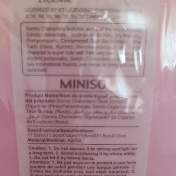 Sanrio Characters Desk Storage Case - Picture 9 of 9